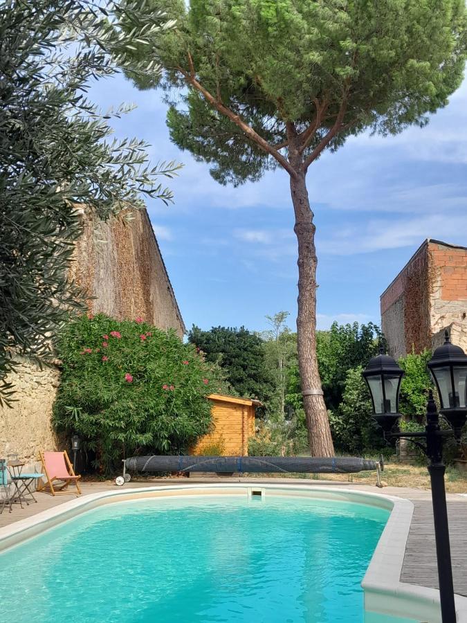 Bed and Breakfast La pause sous le pin à Capestang Extérieur photo